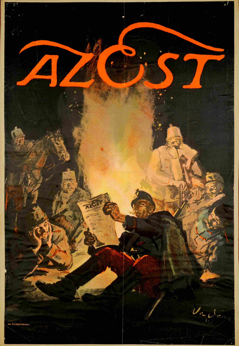 Illustration for article titled Rare World War I Propaganda Shows the Biomech Soldier of 100 Years Ago